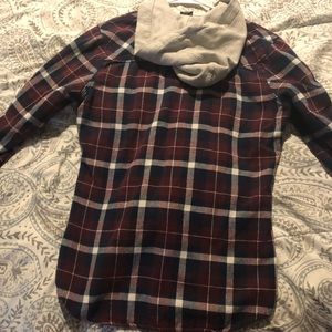 Hoodie flannel